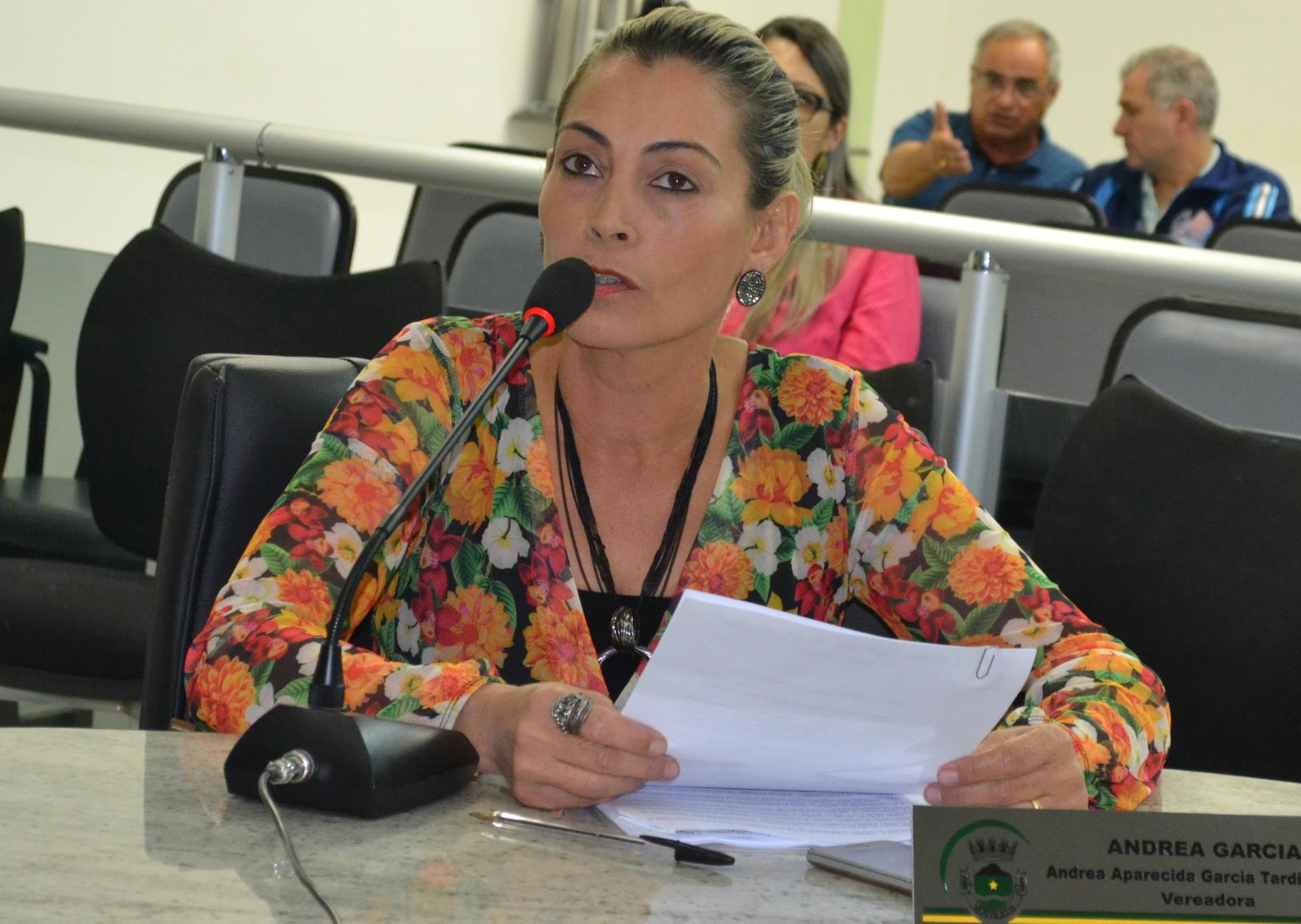 Implantação de Centro de Fisioterapia no Jd. Paulista é reivindicada por Andrea Garcia